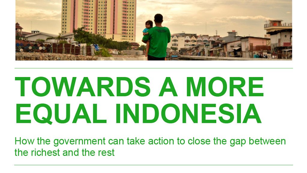 Towards a more equal Indonesia