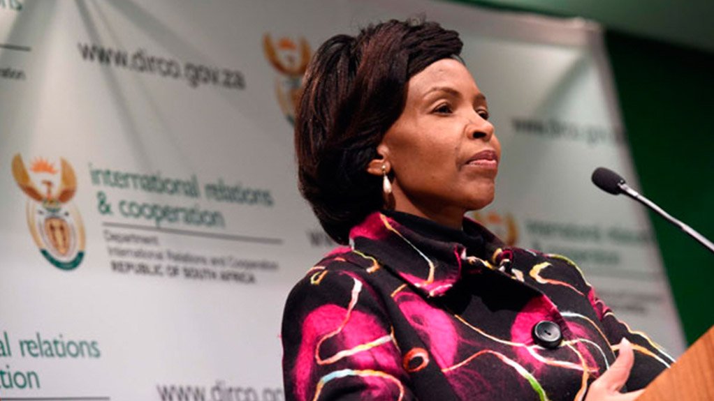 Minister of International Relations and Cooperation Maite Nkoana-Mashabane