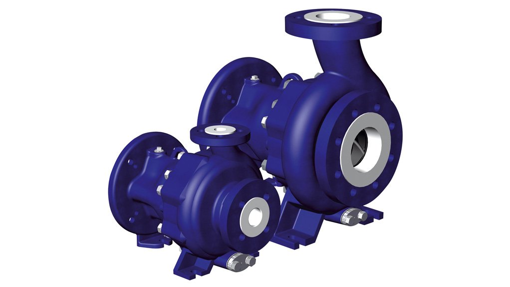VERDERMAG The cast iron pump casing is bonded with ethylene tetrafluoroethylene lining that has a minimum thickness of 3 mm