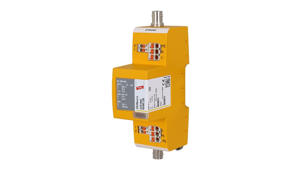 Protect analogue camera systems with DEHNvario 3in1 surge arrester