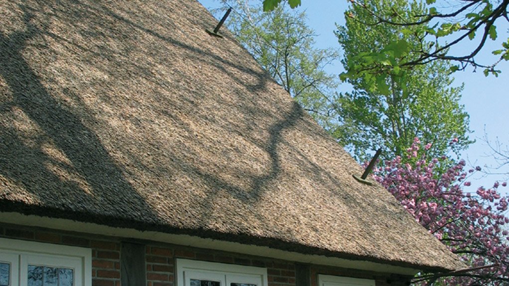 DEHN Africa provides lightning protection components for thatched roofs