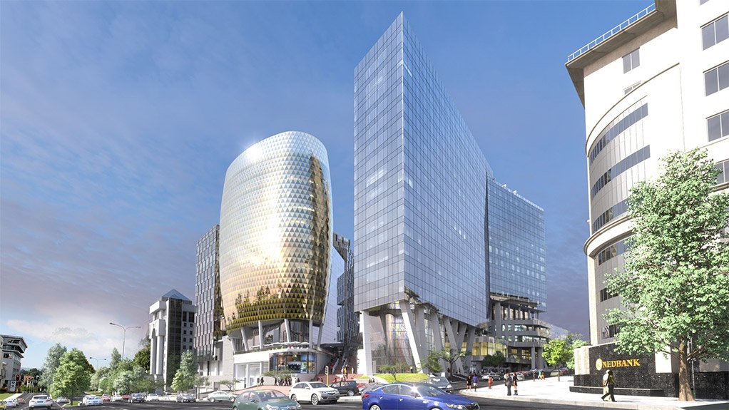 Sandton is still on the rise and home to half of SA’s current commercial property development