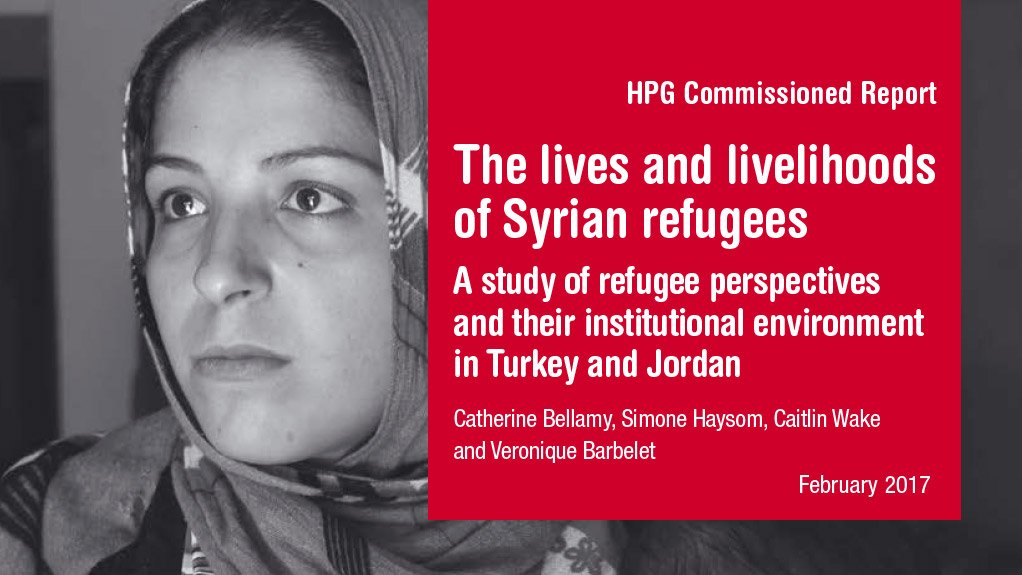 The lives and livelihoods of Syrian refugees 