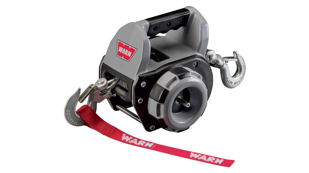 WARN DRILL WINCH
The portable WARN Drill Winch makes rigging fast and easy