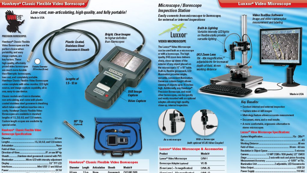 Require both a Microscope and Borescope Inspection Station? We have the solution! 