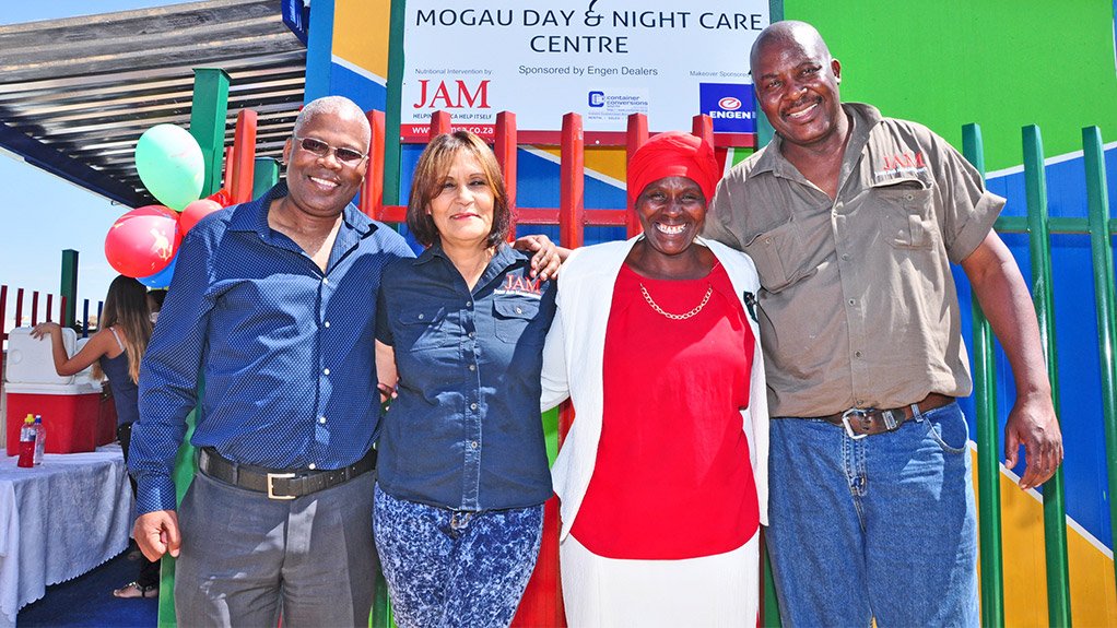 Welcome home! Mogau Day & Night Care Centre gets a brand new home