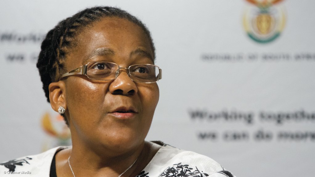Minister of Transport Dipuo Peters