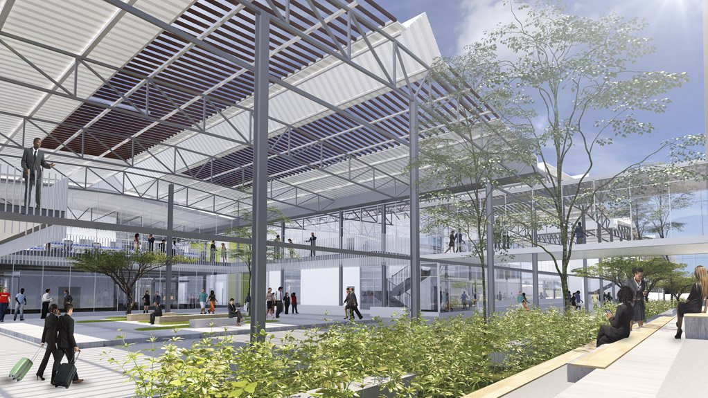 Design impressions of the future BMW Group SA Midrand campus