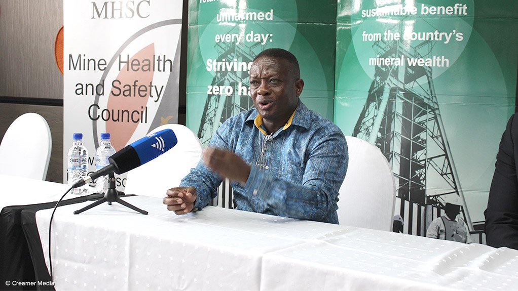 GODFREY OLIPHANT The Council for Geoscience and Mintek have been working tirelessly on the DMR’s rehabilitation programme to close all dangerous mining related holes’ 