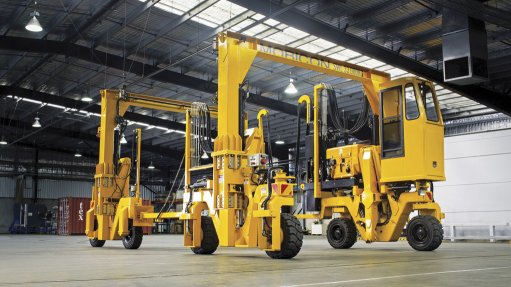 Container handling equipment well suited  to African market 