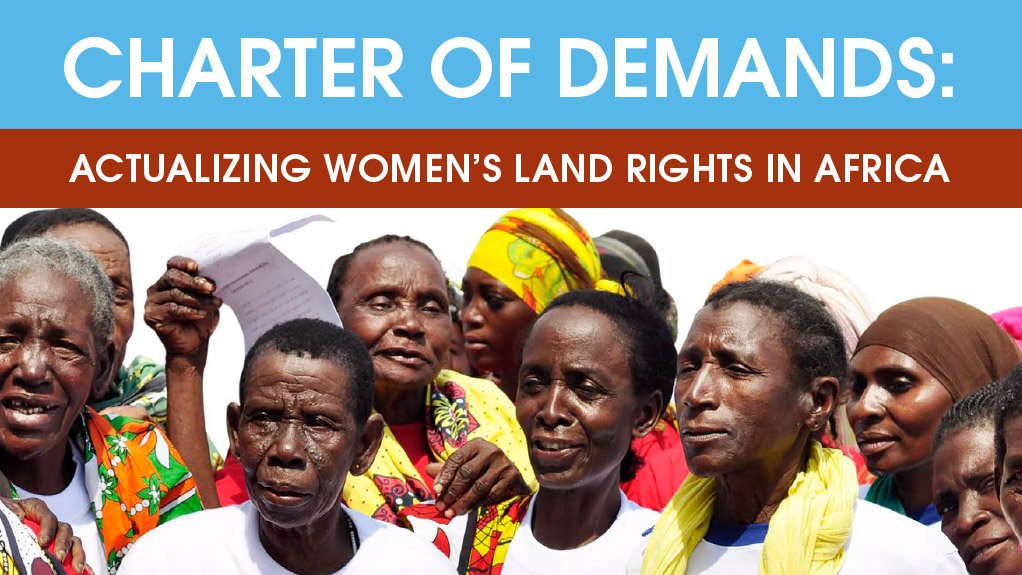  Charter of Demands: Actualizing women's land rights in Africa 