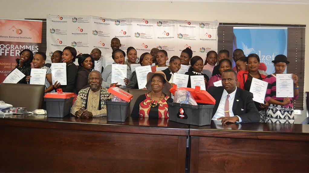 Moses Kotane Institute joins forces with the Office of the Premier to train 500 youth on Digital Migration.