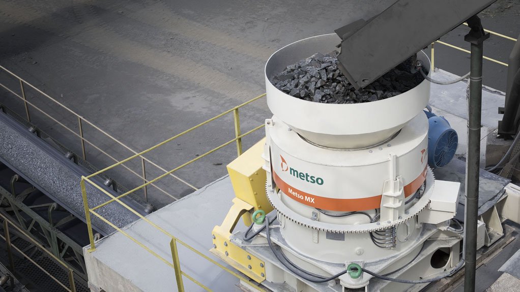 MX CRUSHER The Metso MX cone crusher is based on the company’s patented Multi-Action crushing technology, combining the piston and rotating bowl into a single crusher
