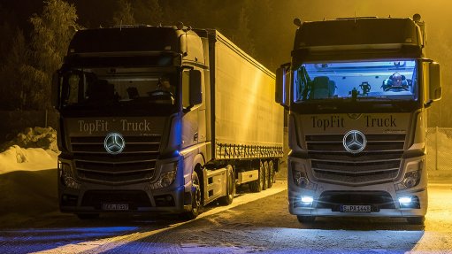 Can fake daylight in truck cabs lead to better driver performance?