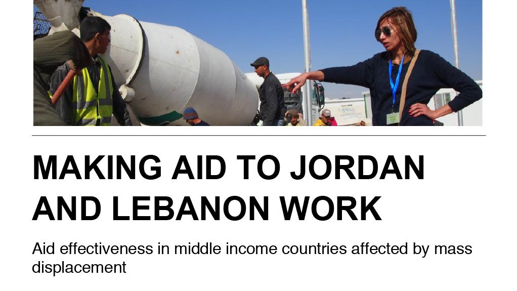 Making aid to Jordan and Lebanon work
