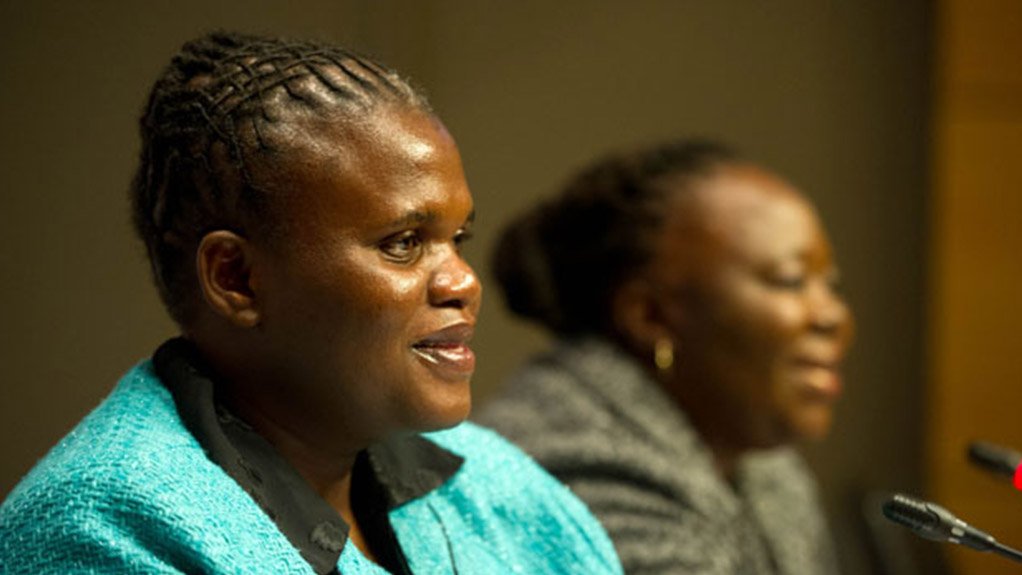 Minister of Public Services and Administration Faith Muthambi