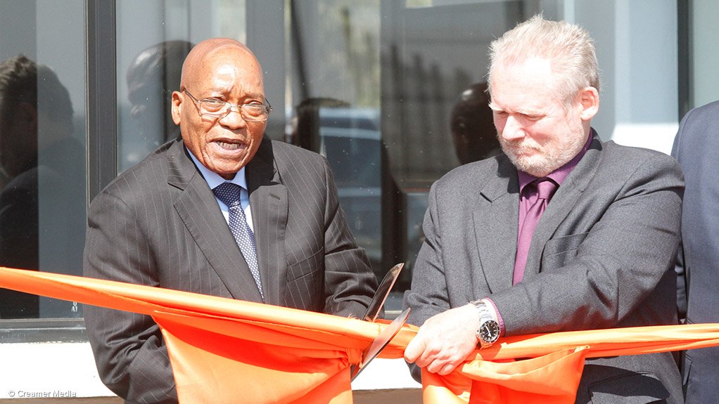 President Jacob Zuma and Trade and Industry Minister Dr Rob Davies