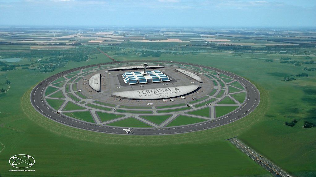 CIRCULAR CONCEPT
An endless runway would enable aircraft to always take off and land safely by avoiding risky crosswinds as routing can be changed dynamically according to current weather conditions
