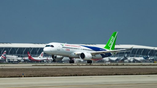 China’s first domestically-designed commercial airliner makes its maiden flight