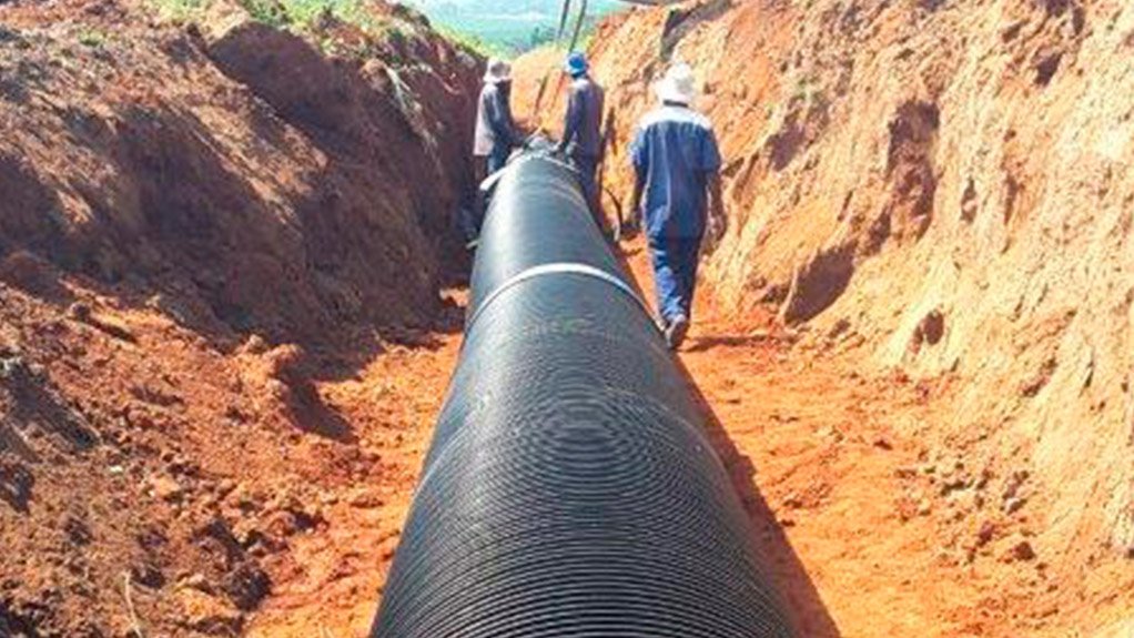 Incledon supplies 6 km of sewer pipe for Nelspruit project