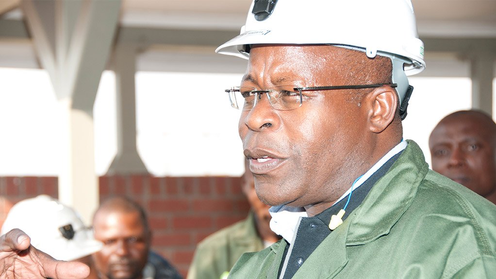 Lonmin CEO Ben Magara, who is also acting COO. Personally, he has not taken a pay increase since taking over the reins of the company in 2013