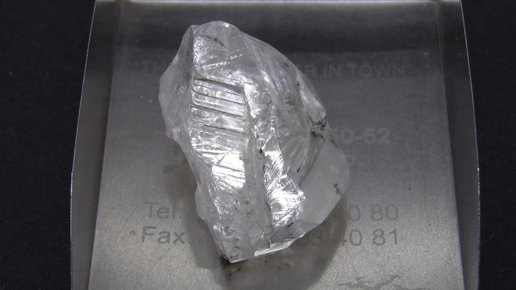 Gem Diamonds recovers 98 ct diamond at Letšeng