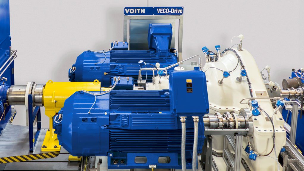 EFFECTIVE COMBINATION
The VECO-Drive, which combines a mechanical planetary gear with a frequency controlled servo motor, reduces energy consumption by more than 2 000 MWh/y
