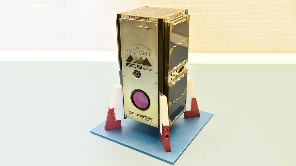 The nSight1 nanosatellite, before it was sent into space