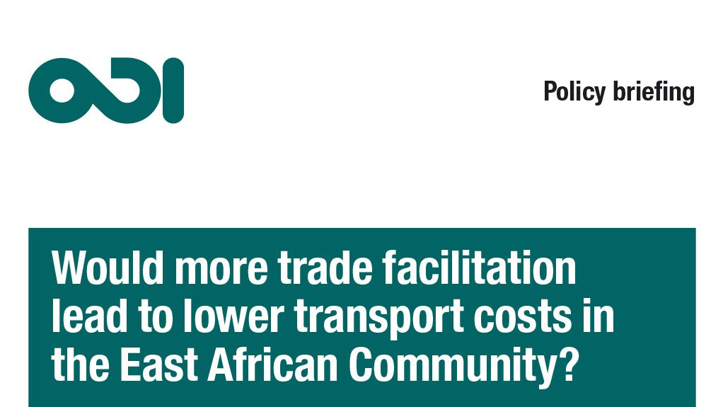Would more trade facilitation lead to lower transport costs in the East African Community?