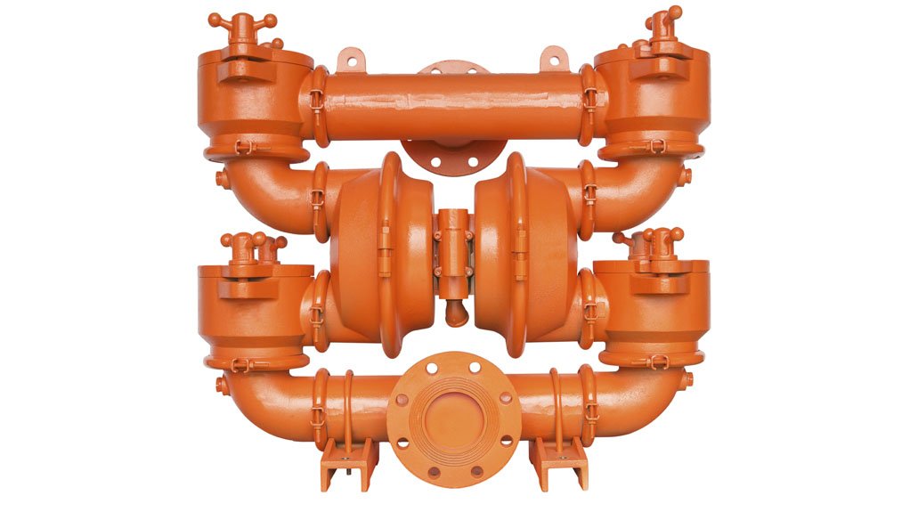 PUMP SPECIFICATIONS
The T20 AODD pump body is made from solid cast ductile iron
