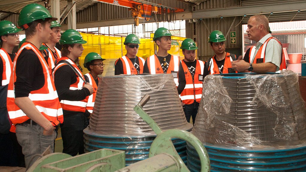 Canadian Students Gain Insight Into Manuafcturing After Multotec Visit