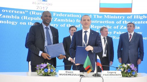 Rosatom, Zambia agree to cooperate on nuclear energy development