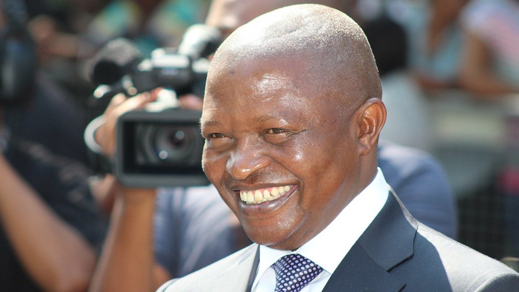 David Mabuza was not able to attend the community engagement imbizo because he was out of the country on an official trade and investment trip to Russia
