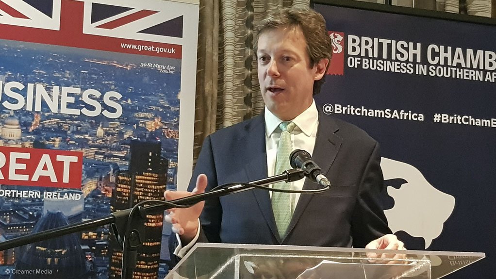 High Commissioner to South Africa Nigel Casey 