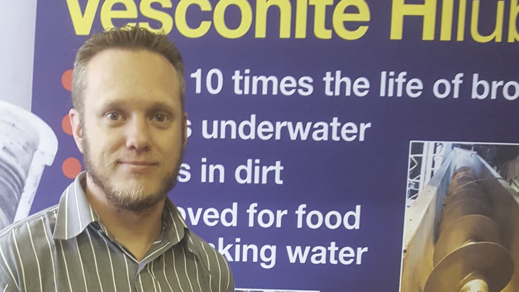 EDDIE SWANEPOEL
The knowledge gained from hard-wearing African sugar applications has been essential in converting other relatively new markets to using Vesconite Bearings’ products
