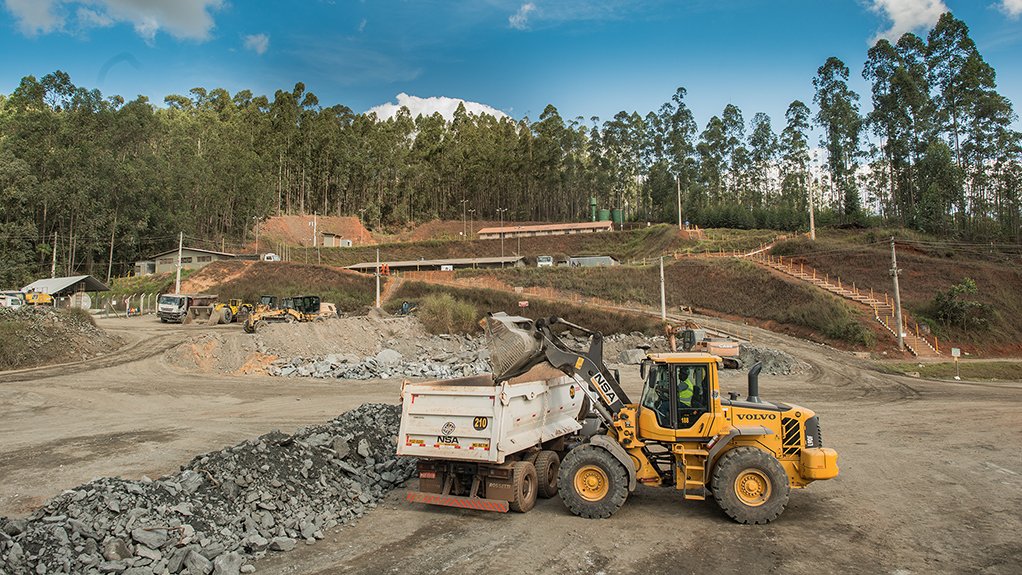 Caeté mining complex, Brazil