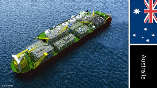 Prelude floating liquefied natural gas project, Australia