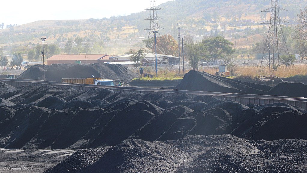 CENTRAL HUB The Coal Fields logistics and processing asset has a 1.5-million-ton-a-year wash plant, a stockpile capacity of 100 000 t and rail loading capacity of 1.4-million tons a year 