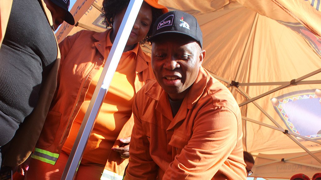 City of Johannesburg Mayor Herman Mashaba