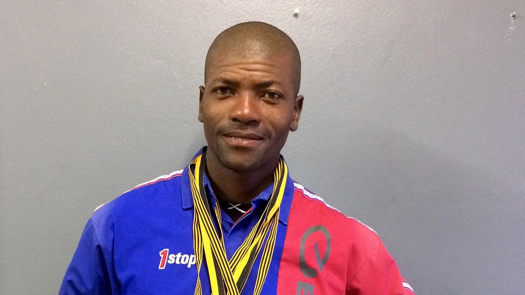 Pump attendant Samson Vilakazi goes the distance