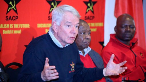 Jeremy Cronin steps down from SACP leadership
