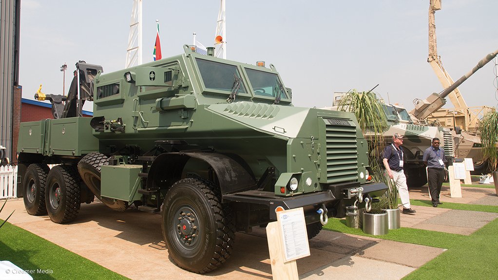 OLDER DESIGN: Although this 6x6 heavy recovery version of Denel’s Casspir mine protected vehicle was launched in 2016, and although the Casspir family is still winning export orders, the basic Casspir design is now nearly 40 years old