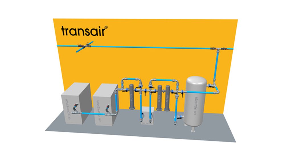 New Transair® aluminium pipework products ease installation and give weight, space and cost savings in technical room applications