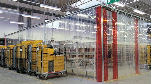 Maxiflex PVC strip curtains improve the bottom line – strip by strip