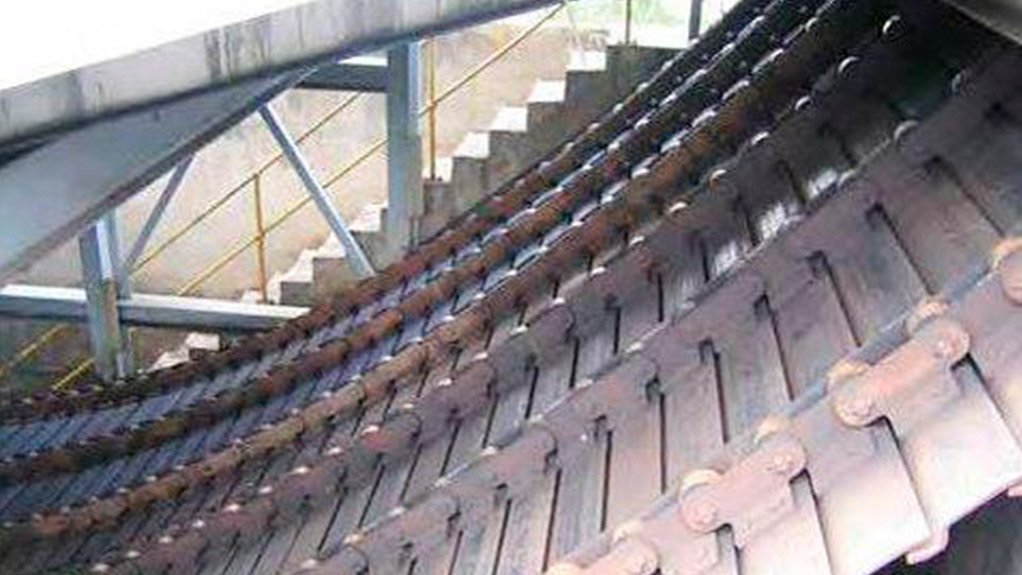 Chains and sprockets for bulk materials handling, cement applications