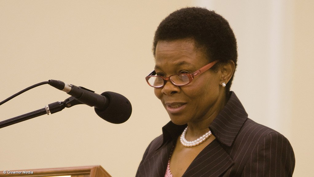 Minister of Women in The Presidency Susan Shabangu 