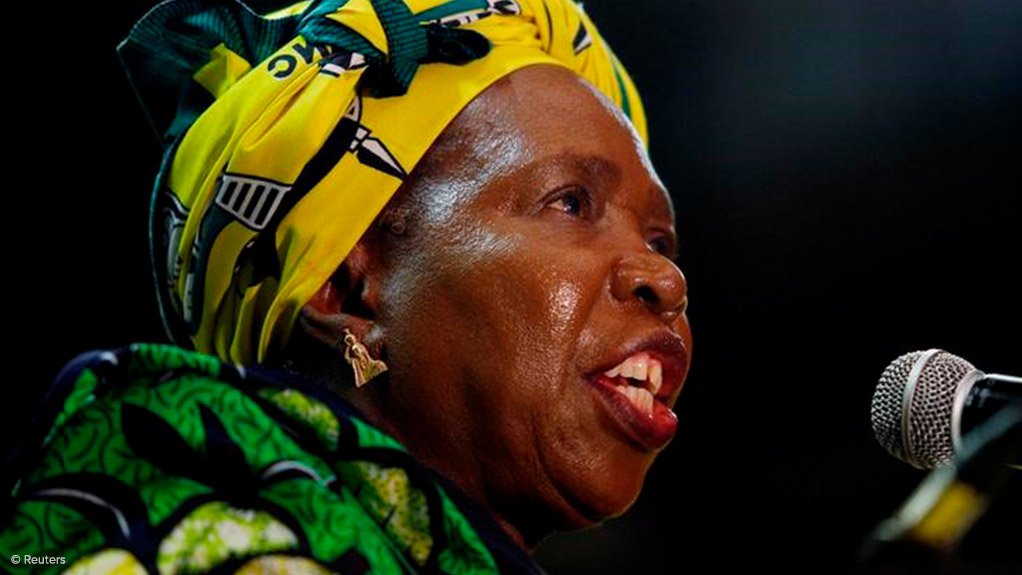 Former AU chairperson Nkosazana Dlamini-Zuma
