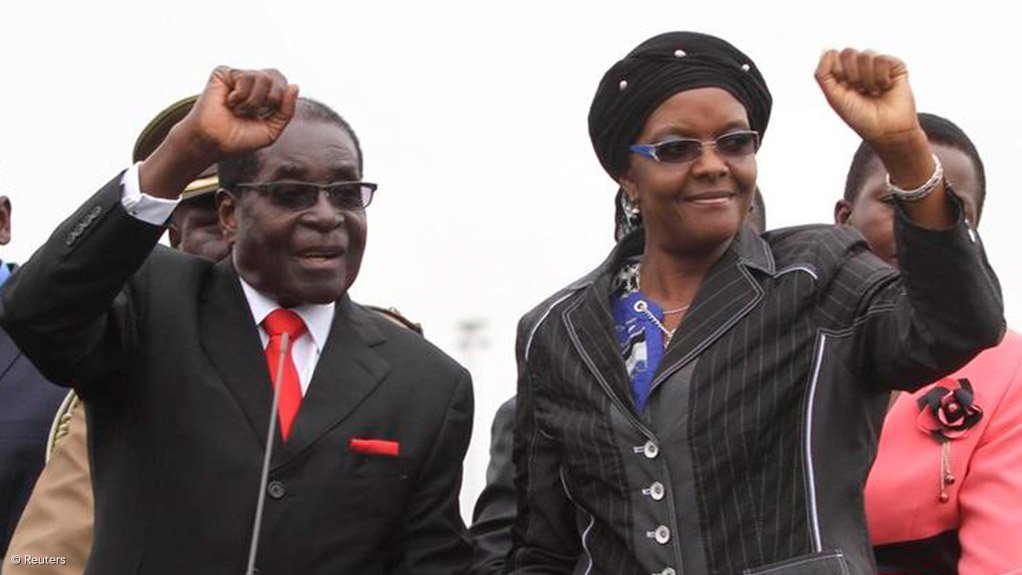 Robert Mugabe & Grace Mugabe