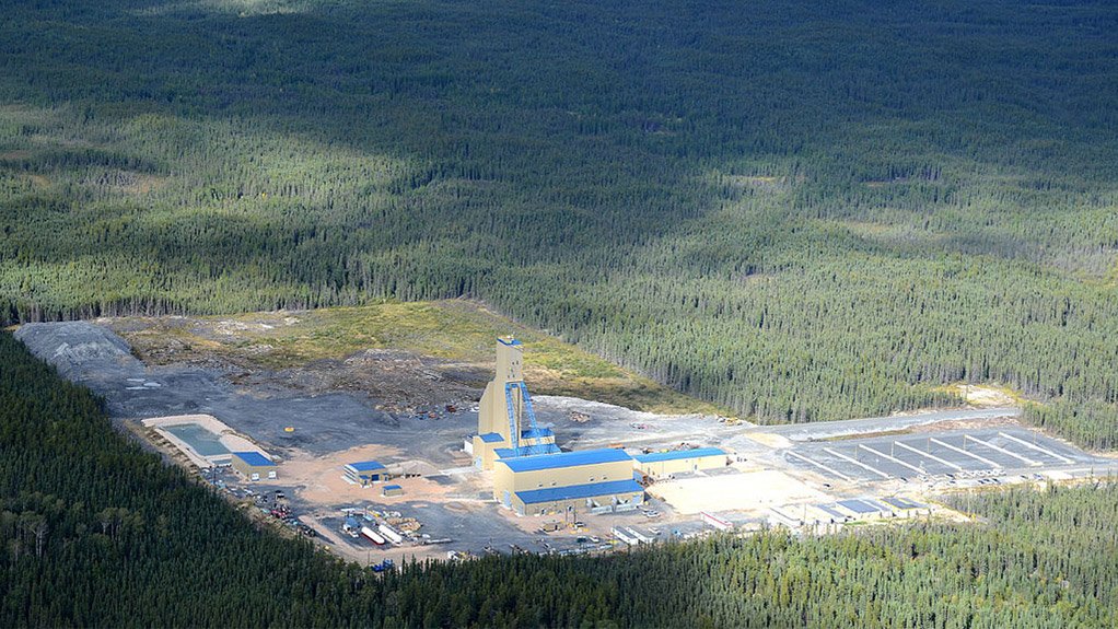 Lalor zinc, gold and coper mine, in Manitoba, Canada