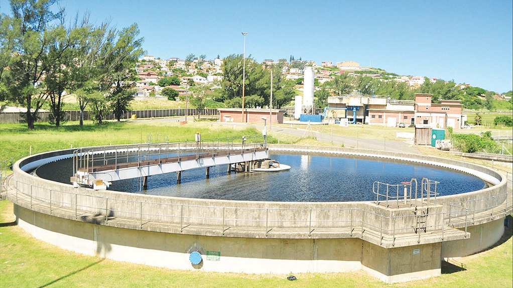WASTEWATER RECYCLING Veolia’s Durban water recycling plant treats domestic and industrial wastewater to near-potable standards for use in industrial processes by high-volume customers